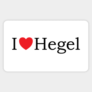 I Heart Hegel, I <3 Hegel Sticker